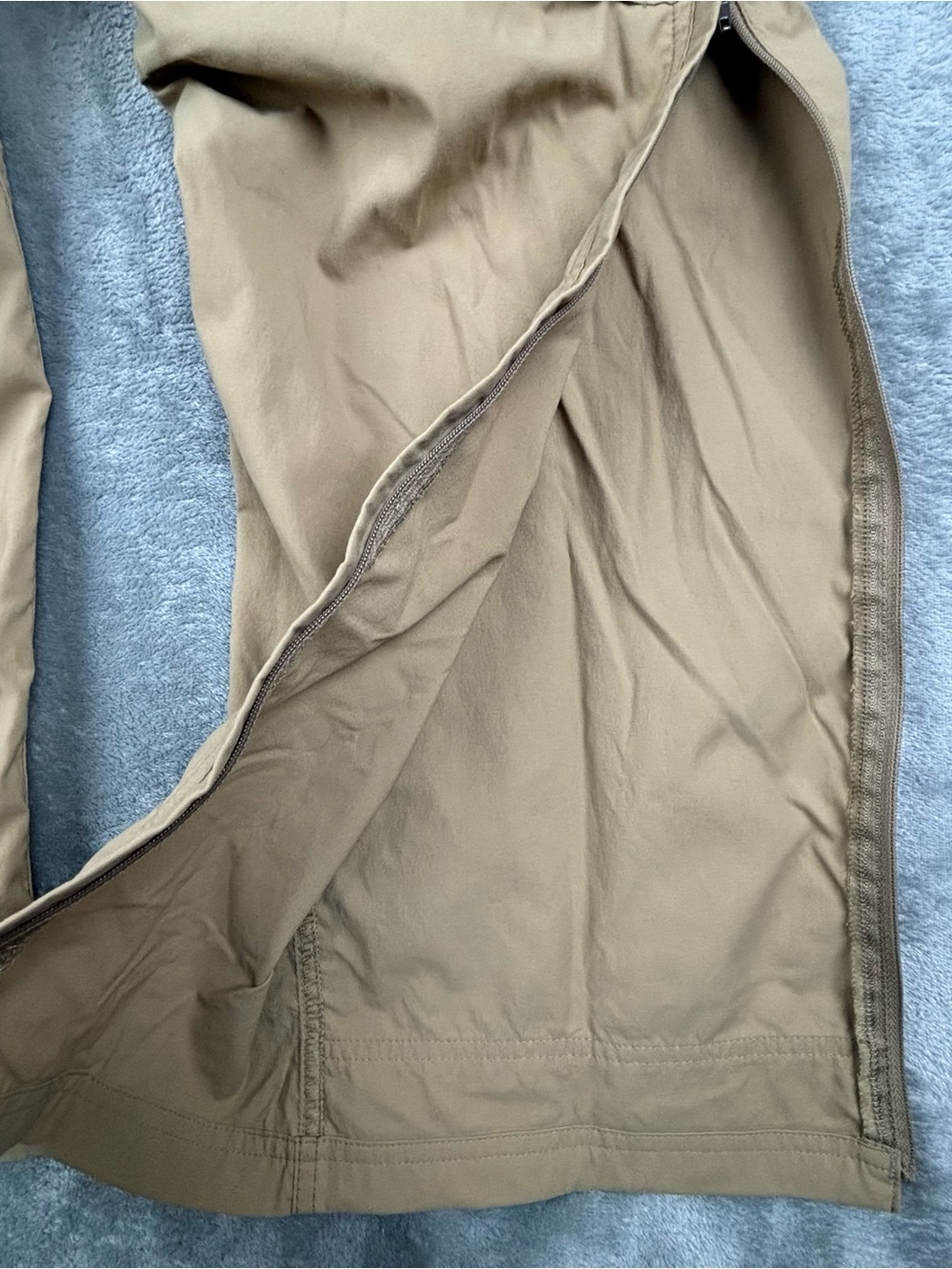REI Co-op Pants Mens 34X32 Tan Beige Sahara Convertible Cargo Hiking 23414 - Picture 5 of 16